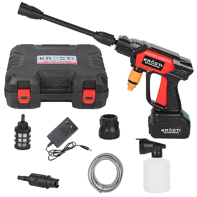 Wireless Portable High Pressure Car Washer Cordless Water Car Wash Gun Machine Spray Gun for Car Washing 24V 48V Electric 220V