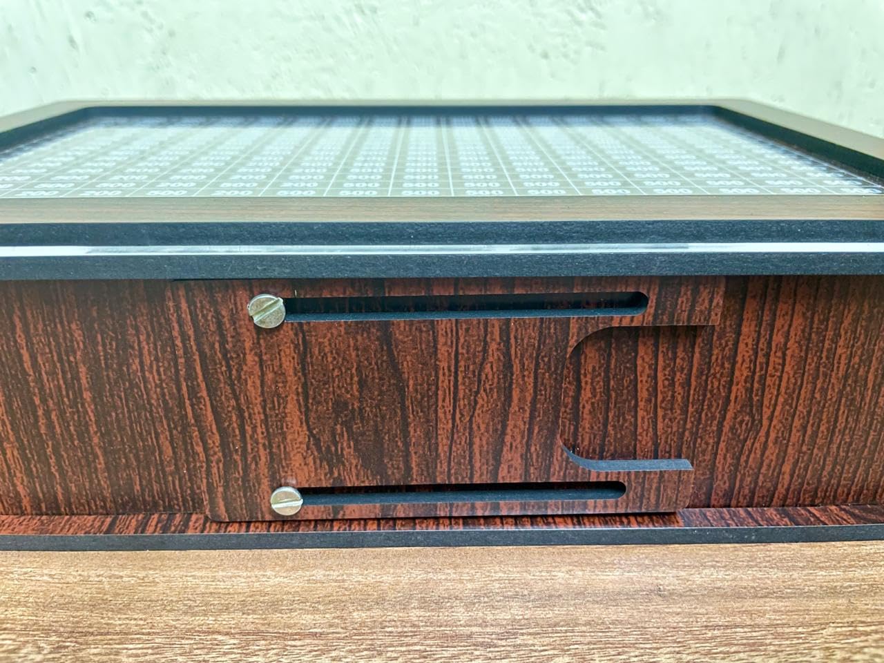 ₹1,00,000 Wooden Savings Challenge Box with Reusable Tracker & Marker